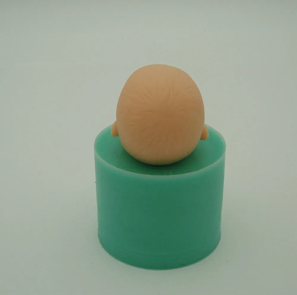Silicone Mold Sleeping Baby Face  for Crafts, Jewelry, Resin, Polymer Clay.