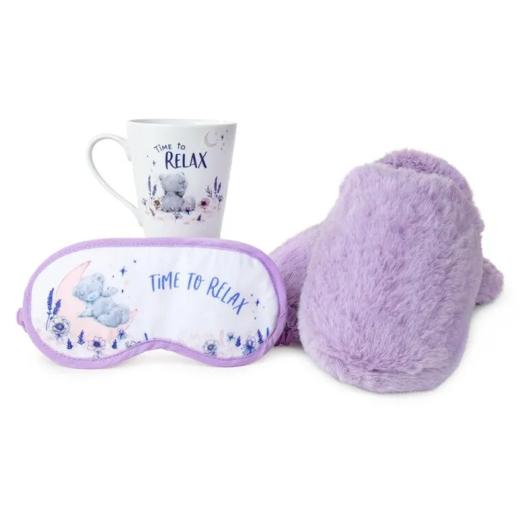 Slippers, Eye Mask, Mug Gift Set