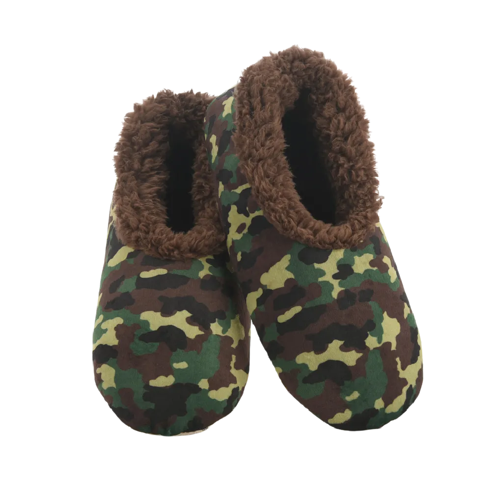 Snoozies Slippers - Kids Camo