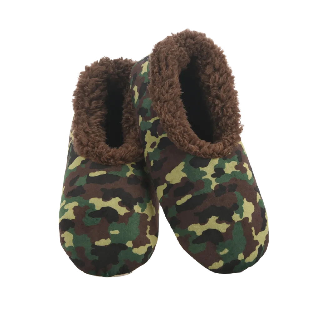 Snoozies Slippers - Kids Camo