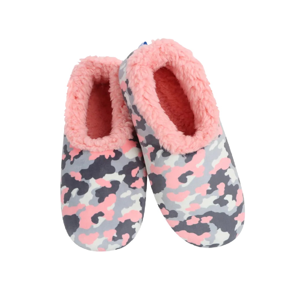 Snoozies Slippers - Kids Camo