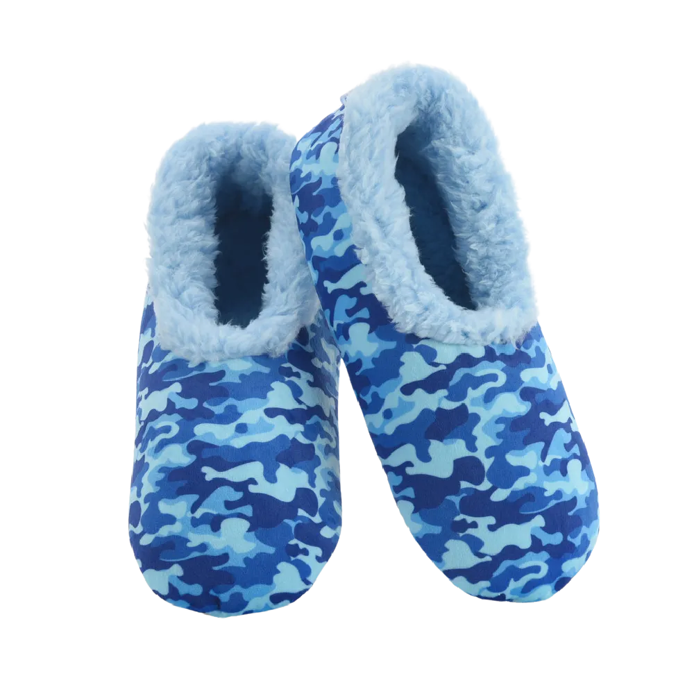 Snoozies Slippers - Kids Camo