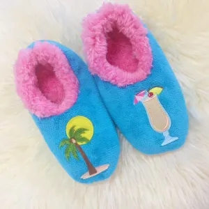 Snoozies! Slippers - Piña Colada