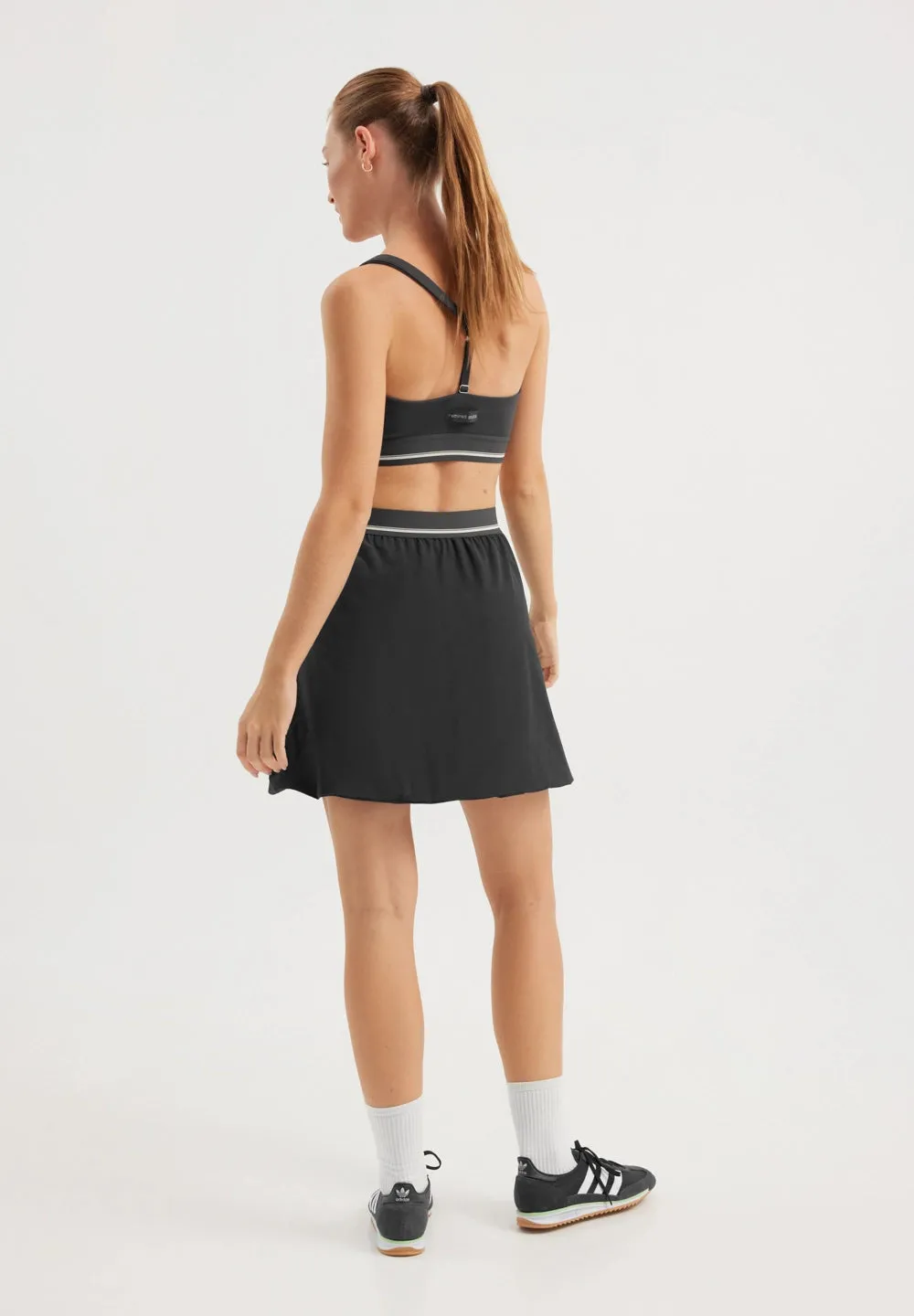 Soft Woven Nederdel Stroll - black