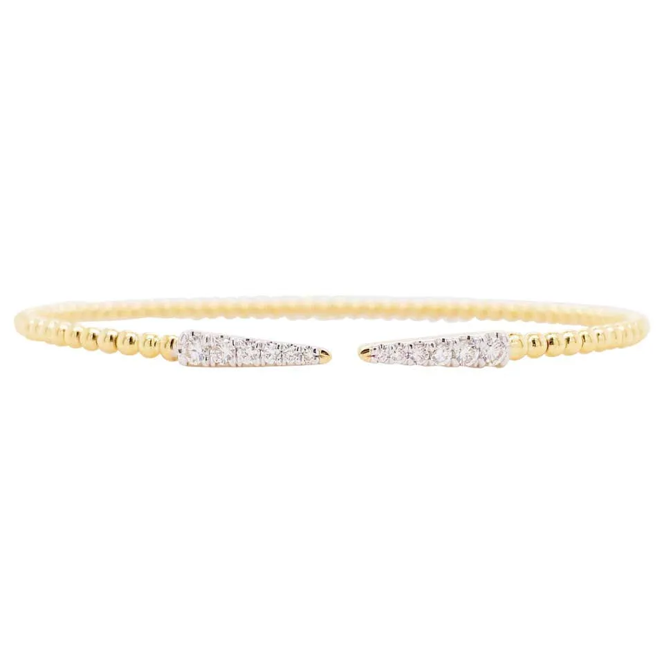 Spike Diamond Flexible Bracelet