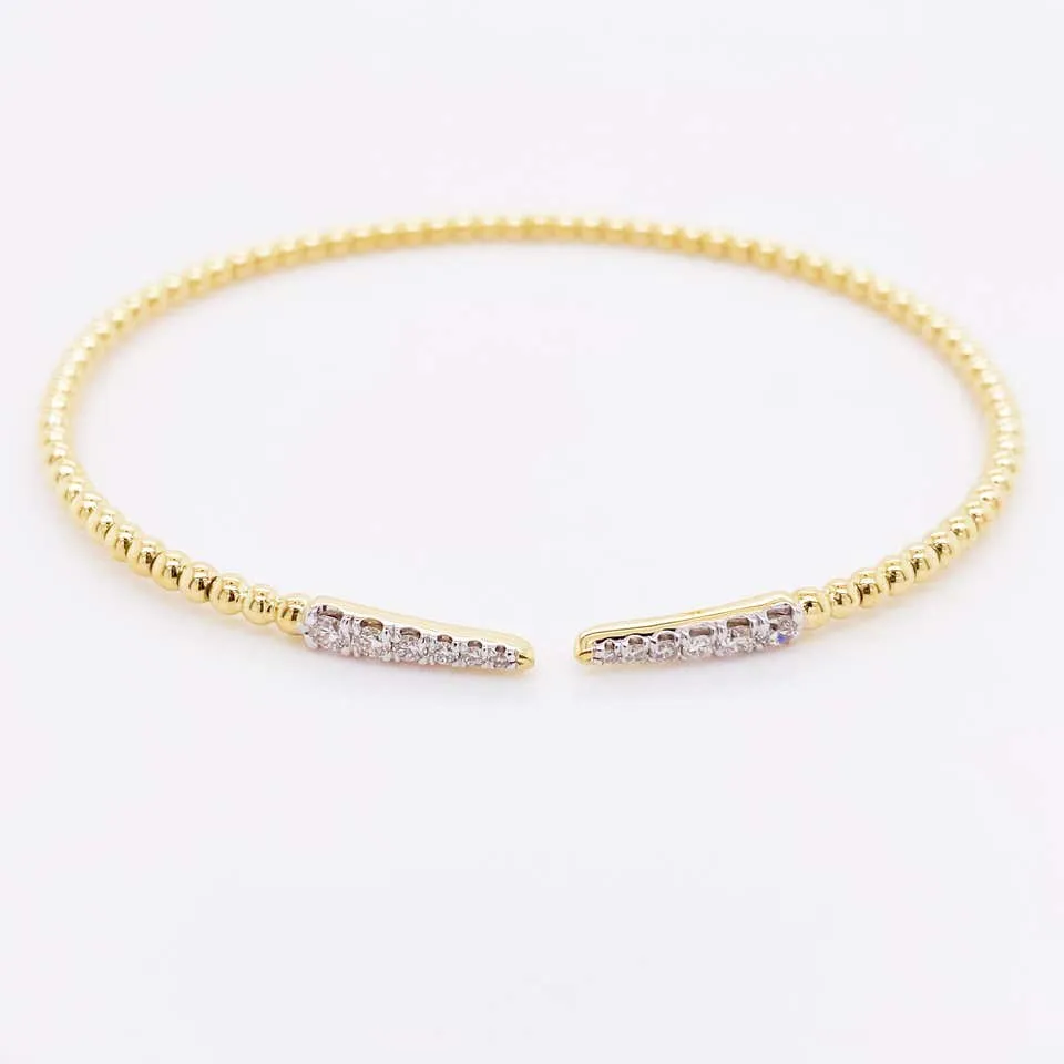 Spike Diamond Flexible Bracelet