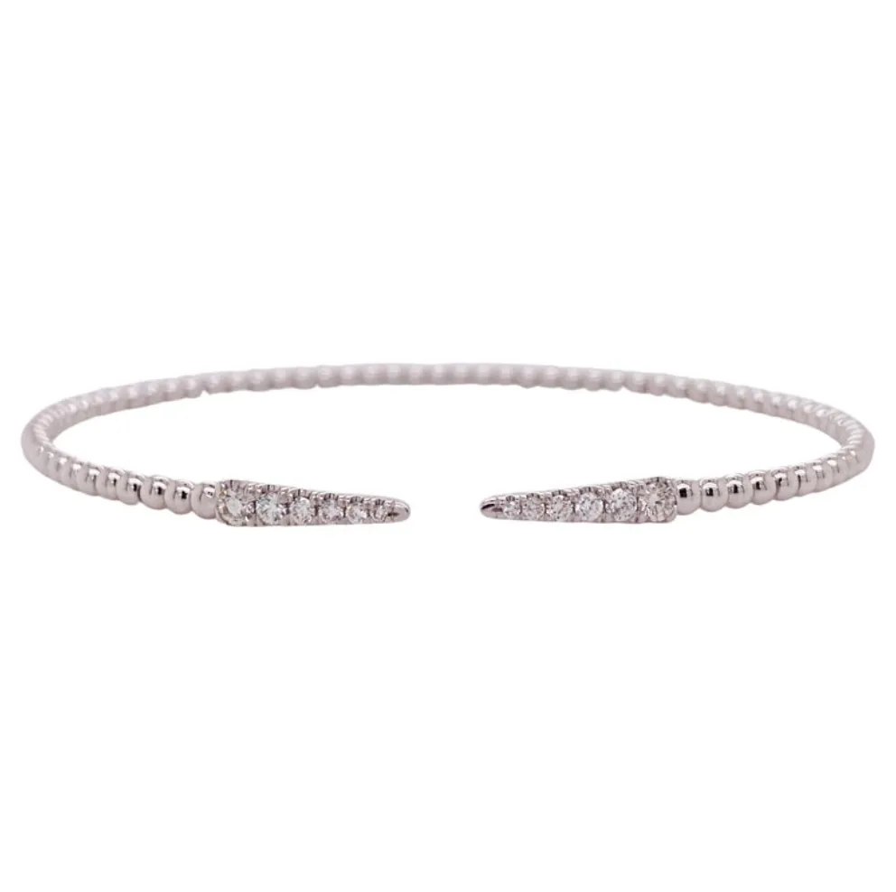Spike Diamond Flexible Bracelet