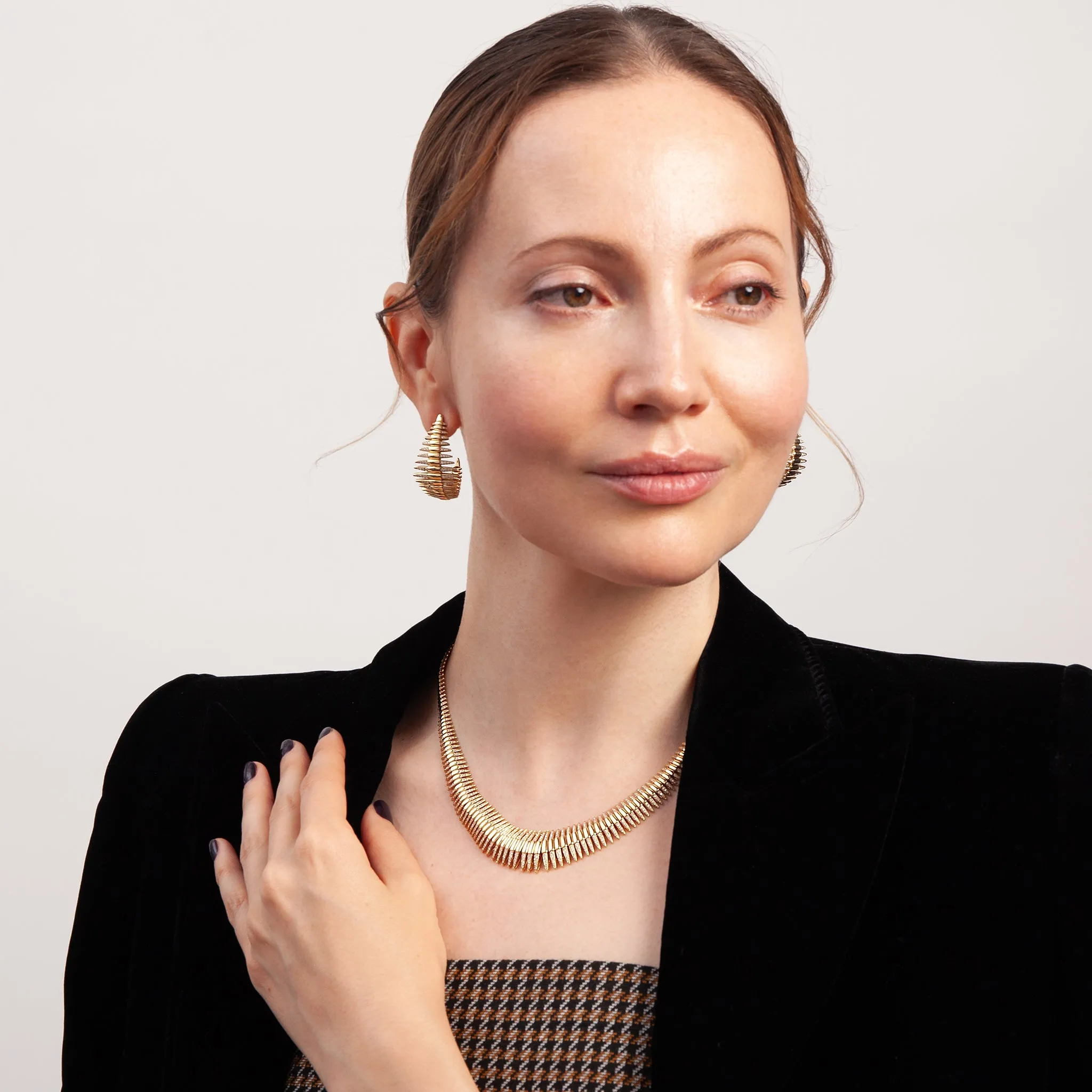 Spina Flexible Collar Necklace