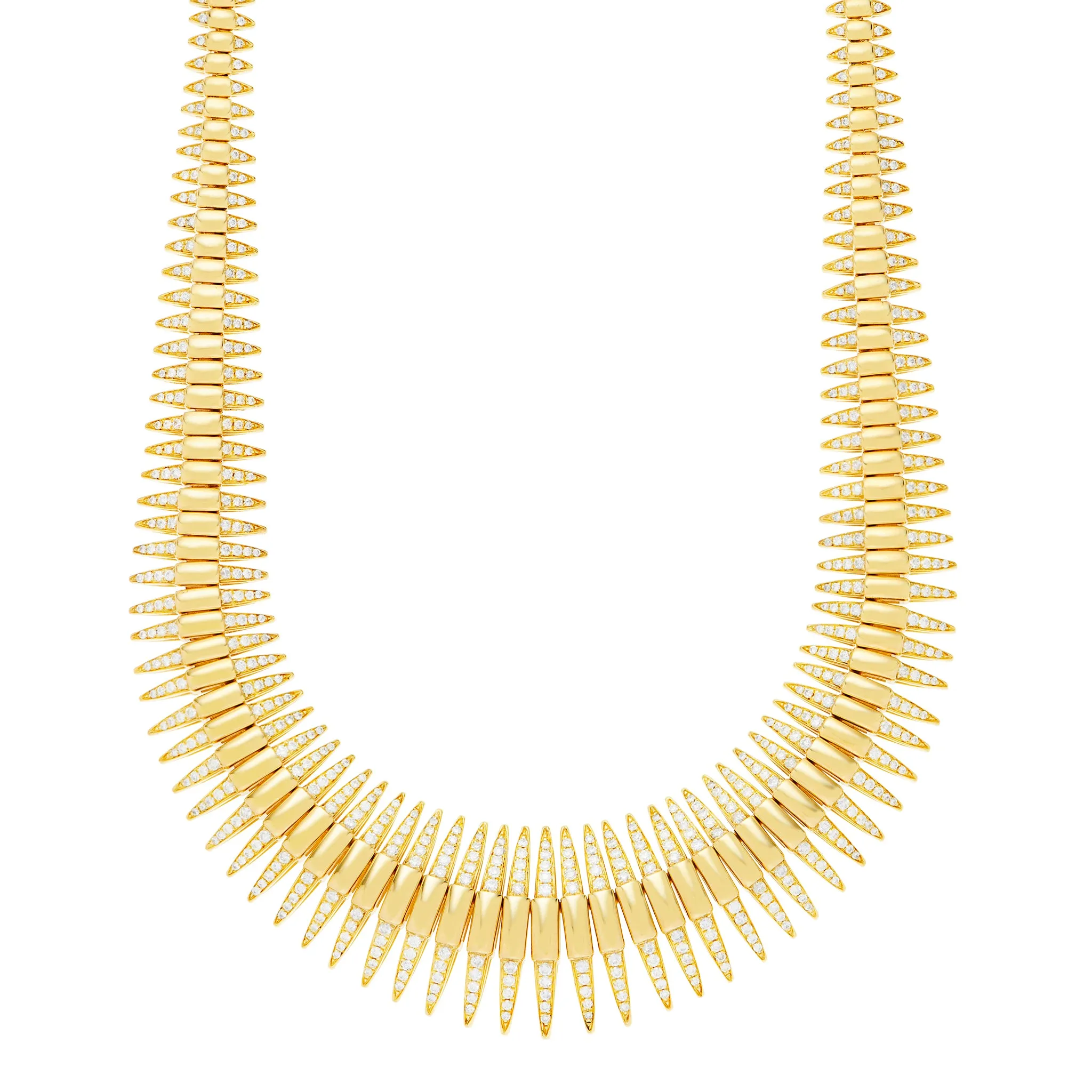 Spina Flexible Collar Necklace
