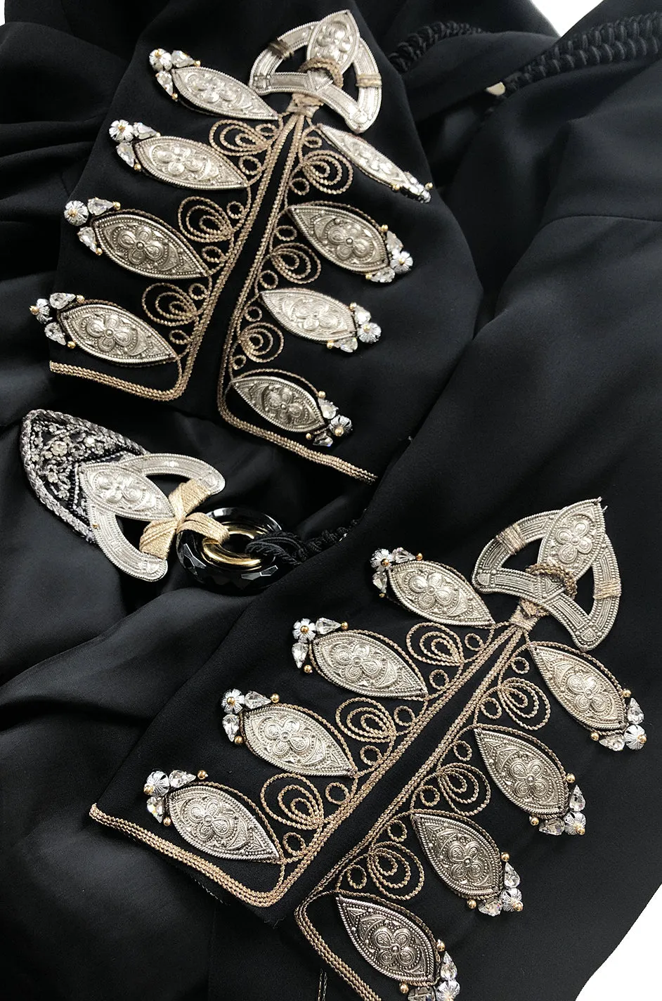 Spring 1994 Christian Dior by Gianfranco Ferre Jacket w Metal Accents