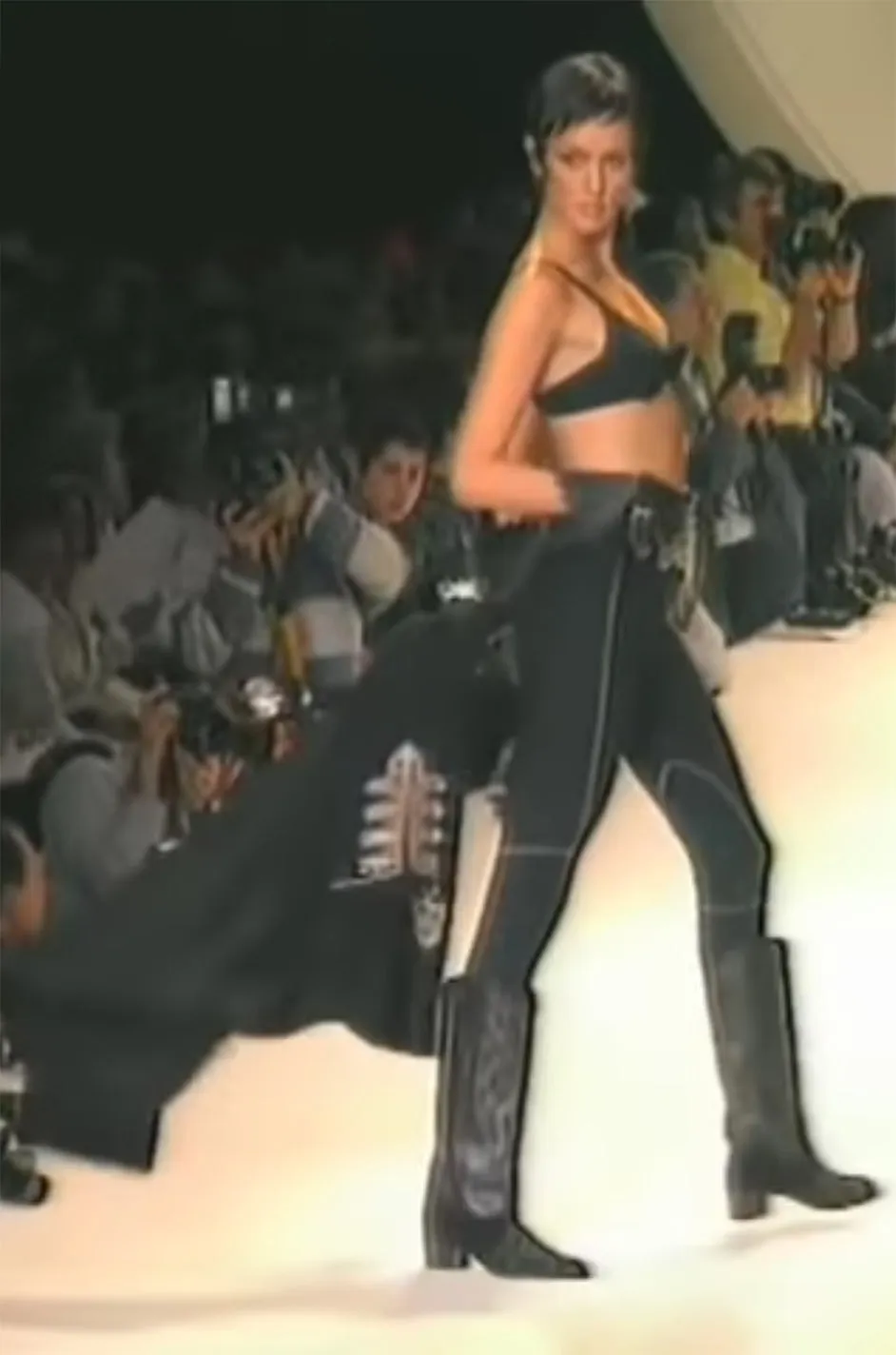 Spring 1994 Christian Dior by Gianfranco Ferre Jacket w Metal Accents