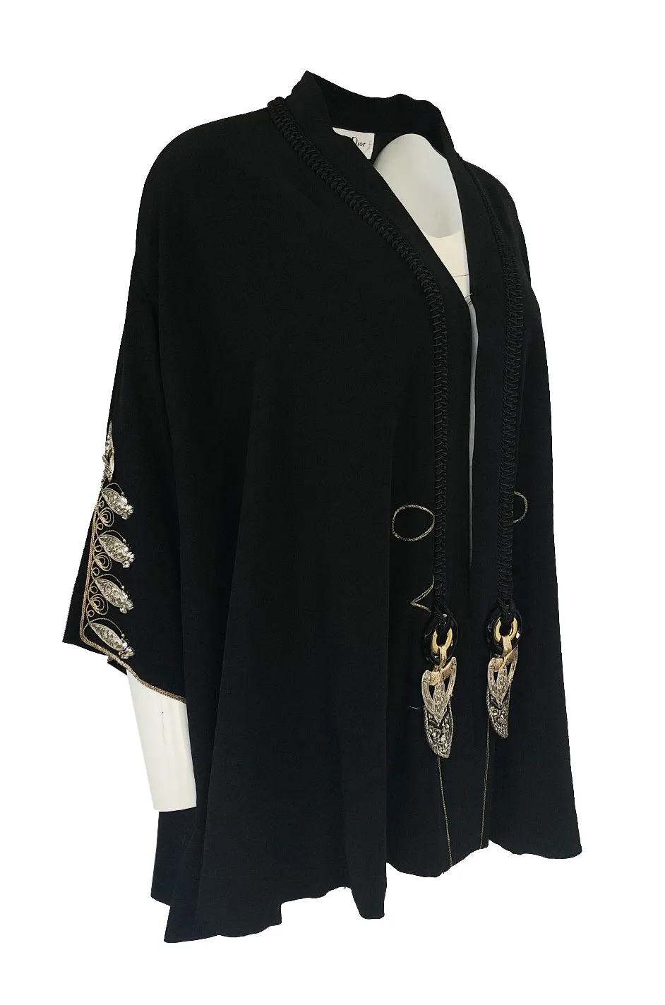 Spring 1994 Christian Dior by Gianfranco Ferre Jacket w Metal Accents