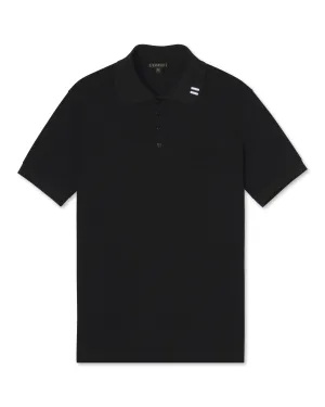 SS Modal Polo - Black