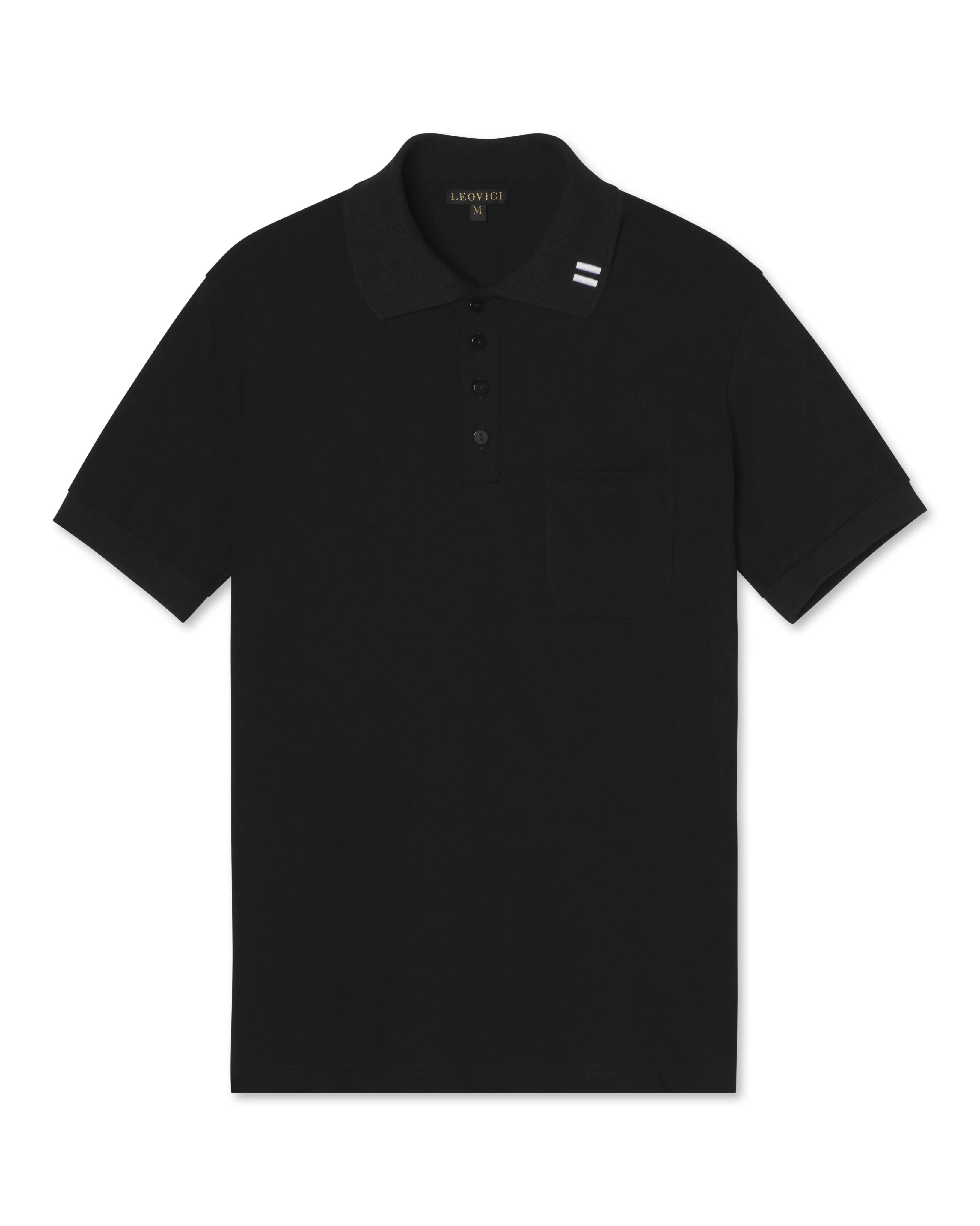 SS Modal Polo - Black