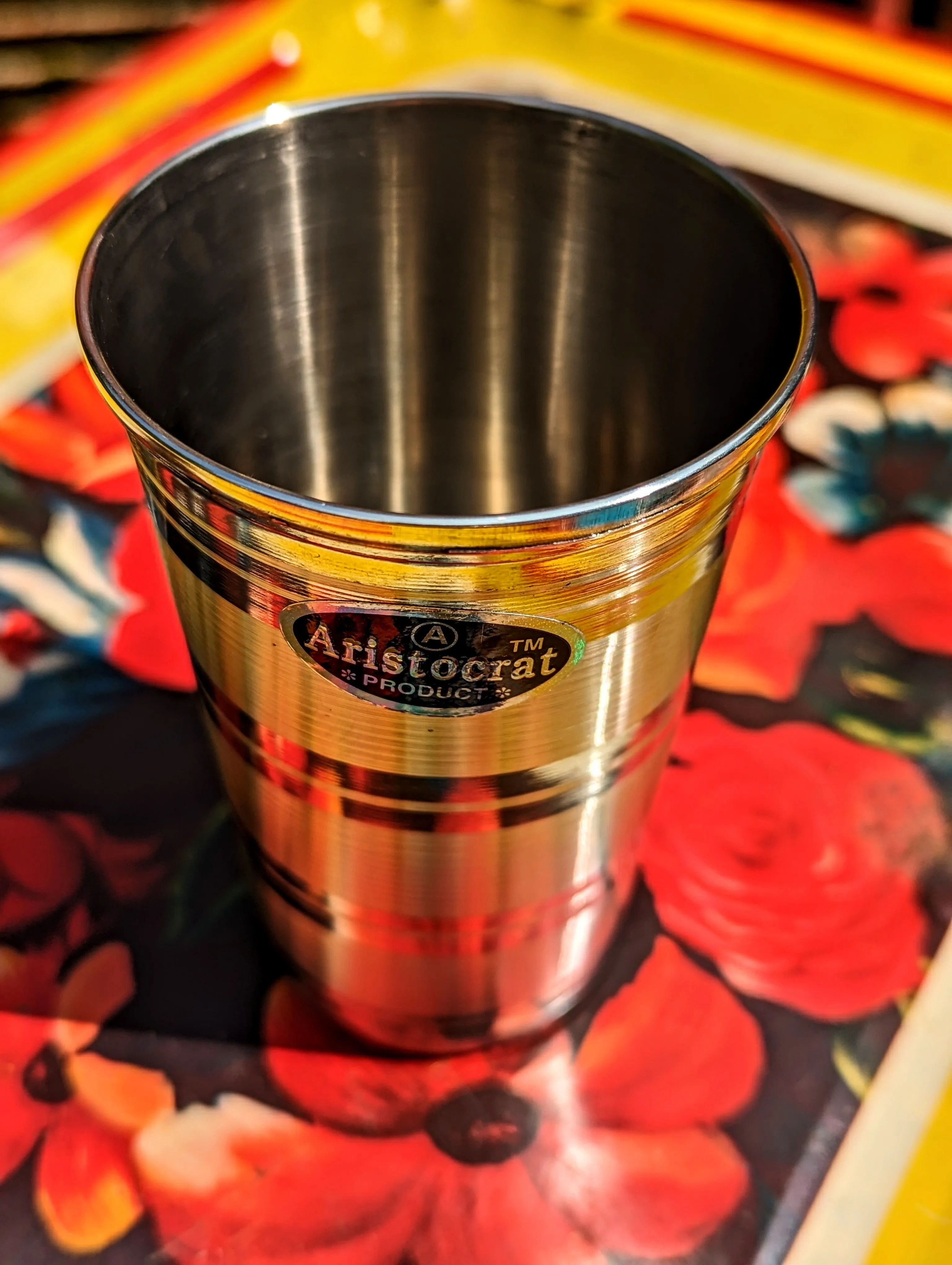 Stainless steel lassi cup