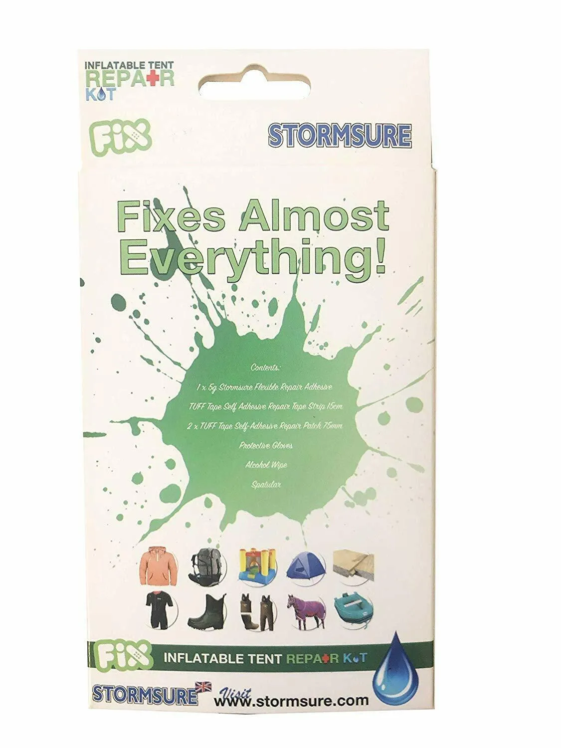 Stormsure Inflatable Tent Tube Awning Repair Kit Waterproof Camping Rkboxtent