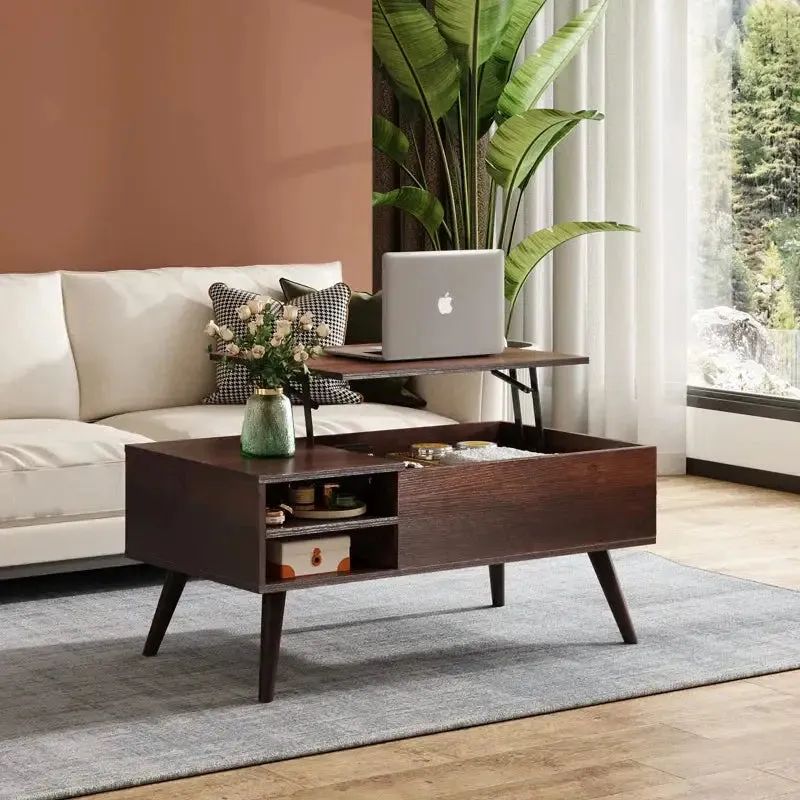 Stylish Aravis Lift Coffee Table with Hidden Storage