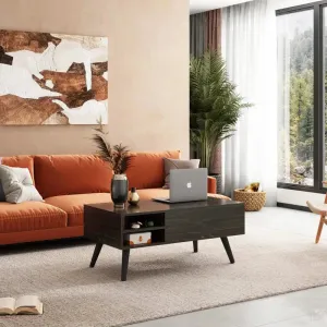 Stylish Aravis Lift Coffee Table with Hidden Storage
