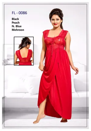 Stylish FL-0086 - Flourish Exclusive Bridal Nighty Set Collection