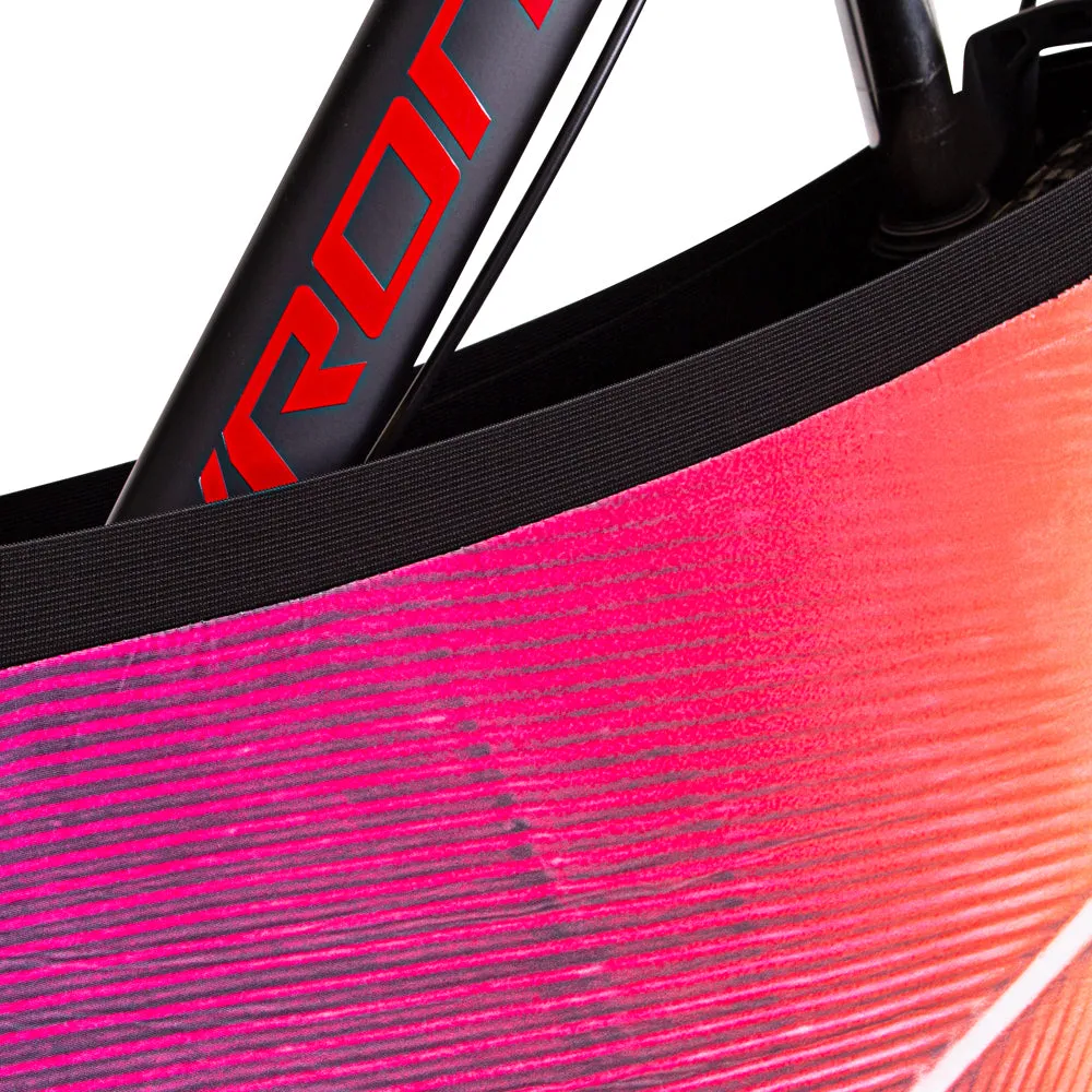 Stylish Machine Washable Elastic Bike Cover - Multi