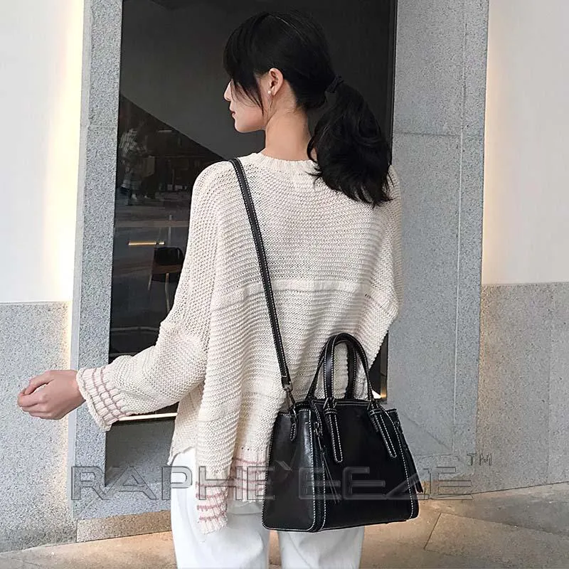 Stylish Tote Bag for Woman - Midi Sized Handbag
