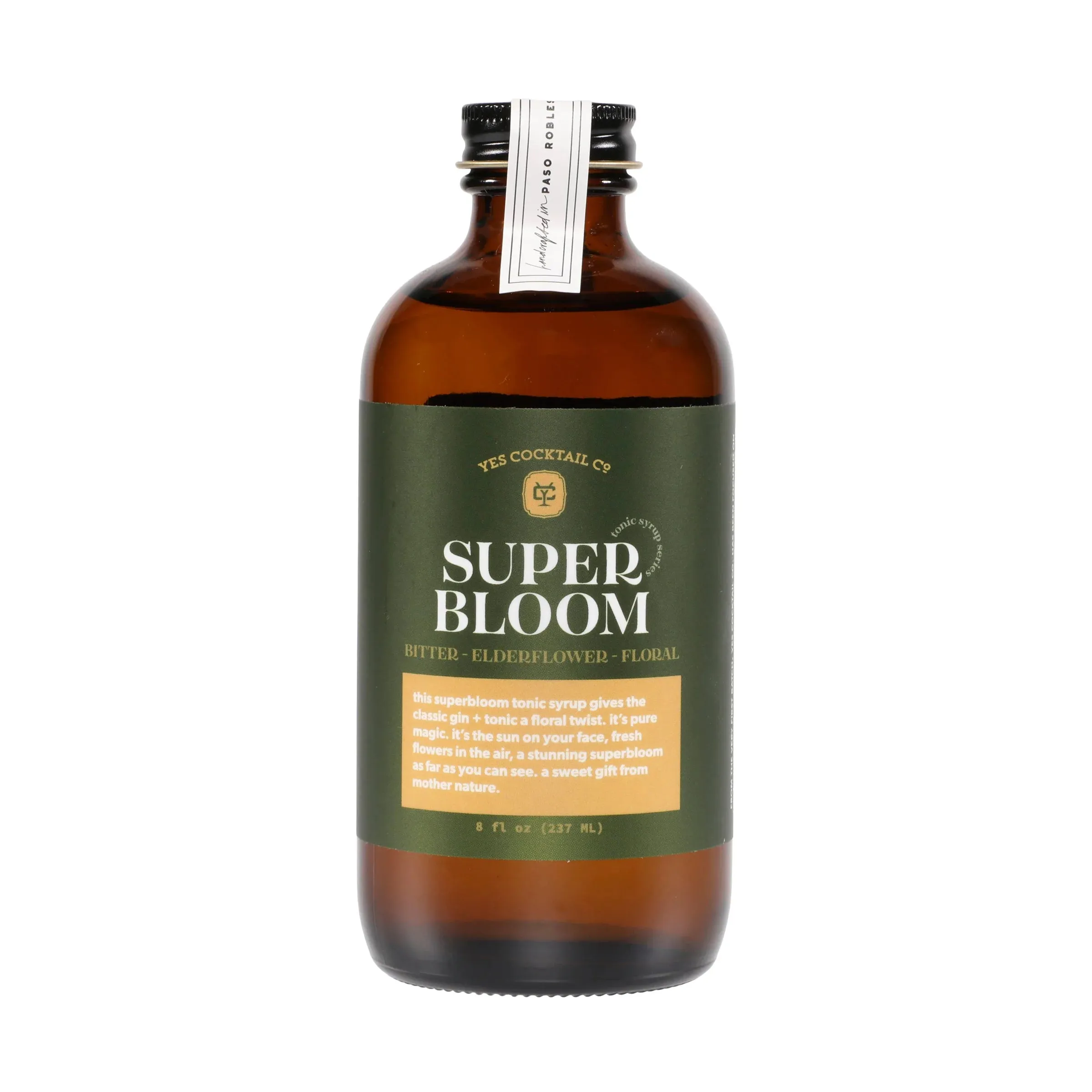 Superbloom Tonic Syrup- Yes Cocktail Company