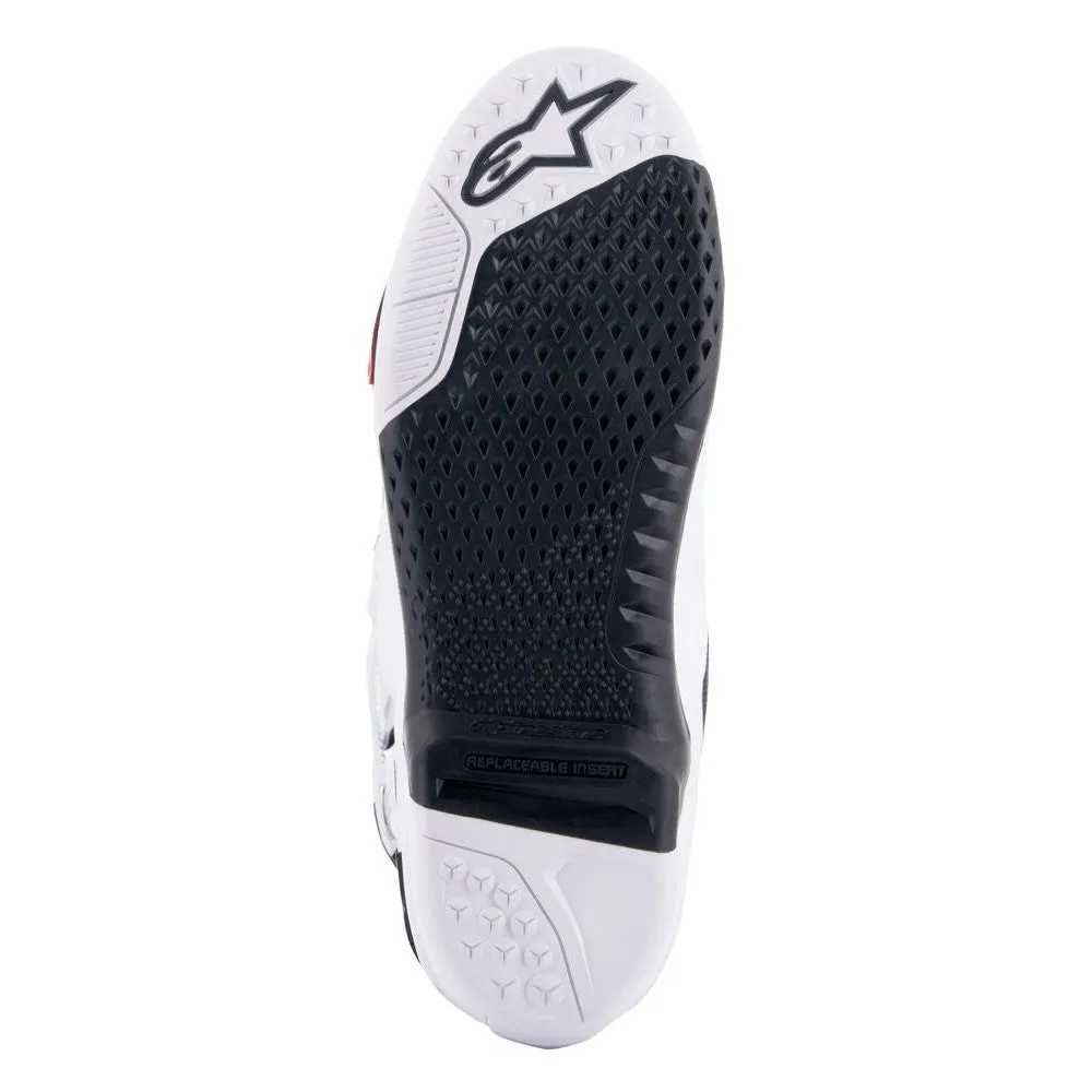 Tech-10 MX Boots Black/Red Fluoro/Orange Fluoro/White 11