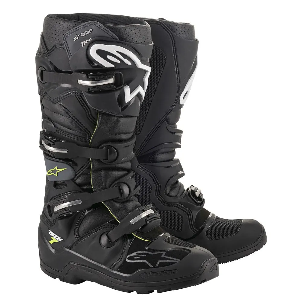 Tech-7 Enduro Drystar Boots Black/Grey 7