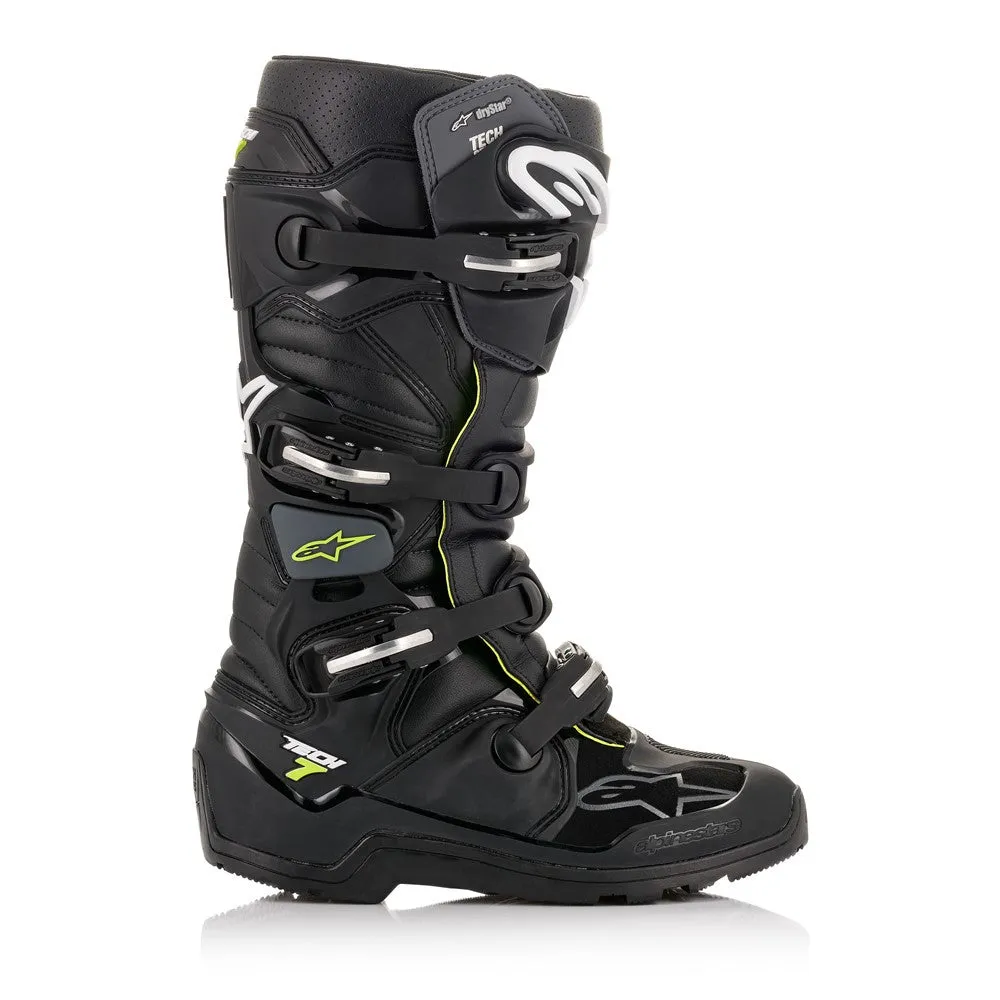Tech-7 Enduro Drystar Boots Black/Grey 7