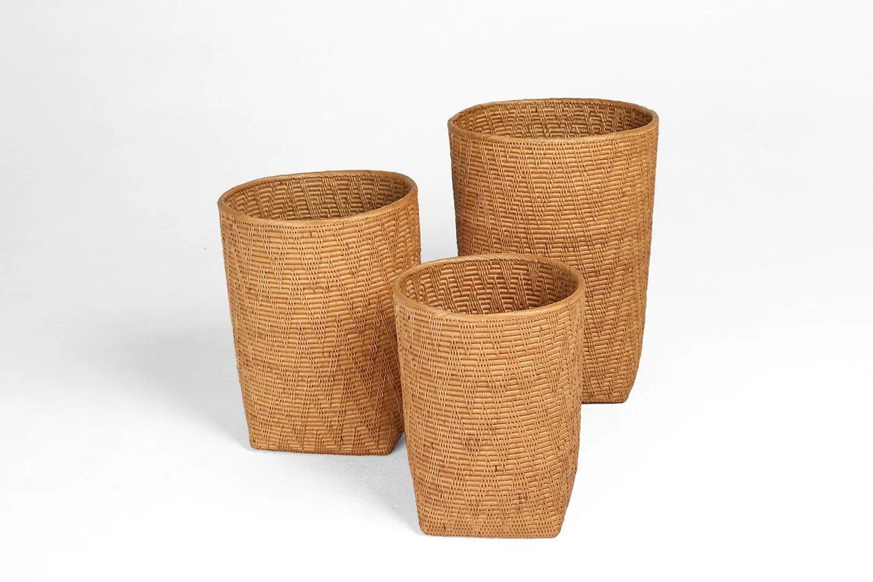 Tenganan Waste Basket Collection (Round)
