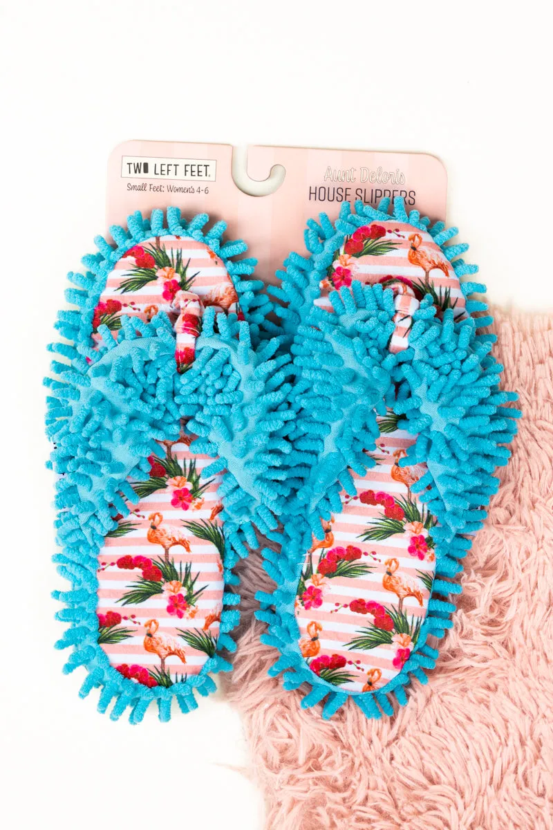 The Aunt Deloris Ready To Flamingle Slippers