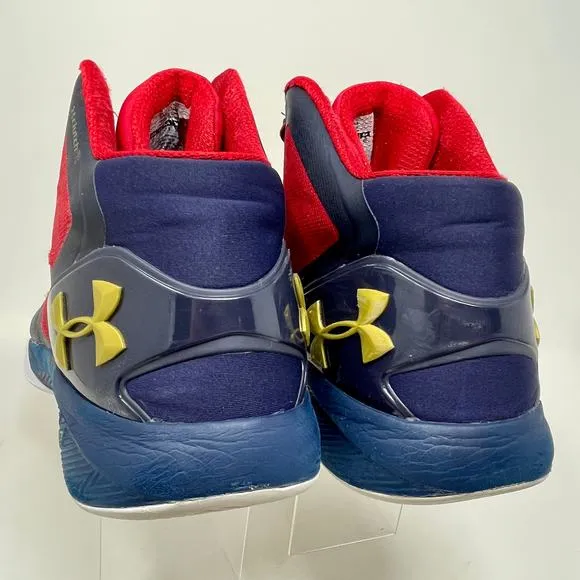 Under Armour Steph Curry Clutch Fit Drive 2 Sneakers Mens 13 Black Red S1520