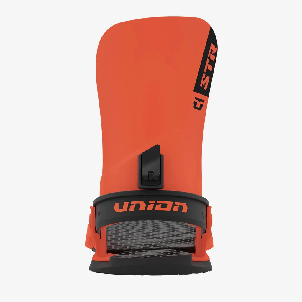 Union STR Snowboard Bindings Mens Hunter Orange