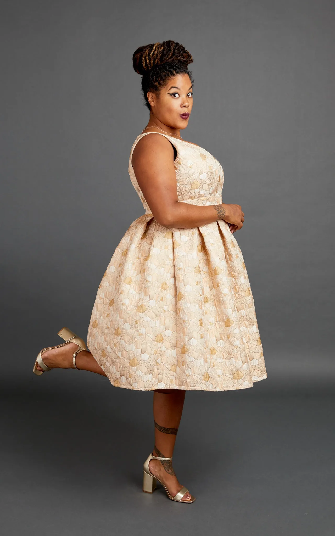 Upton Dress 12-32 printed pattern: Wholesale