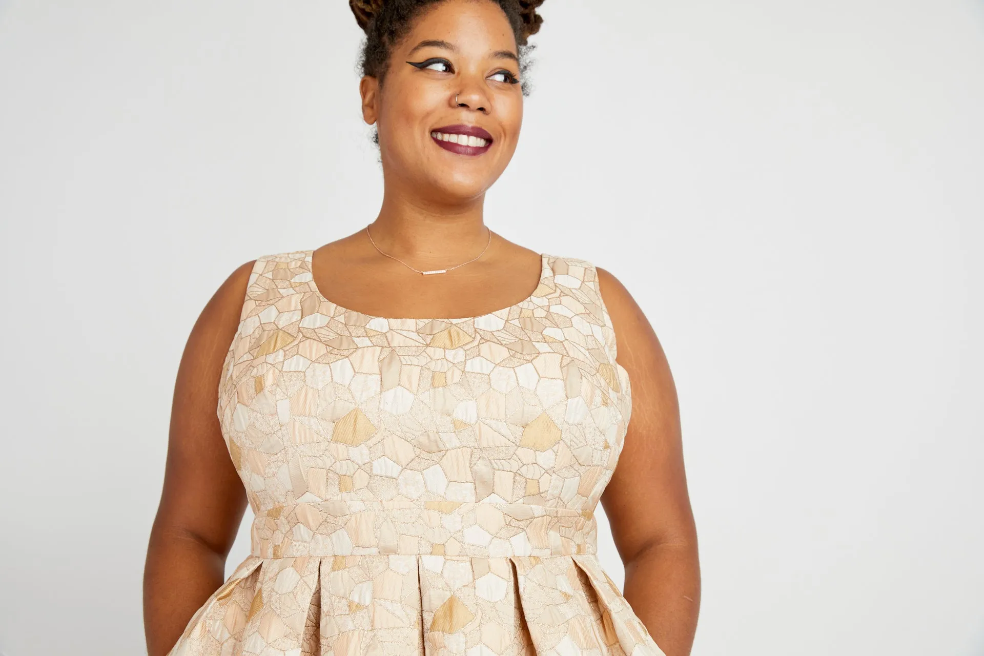 Upton Dress 12-32 printed pattern: Wholesale