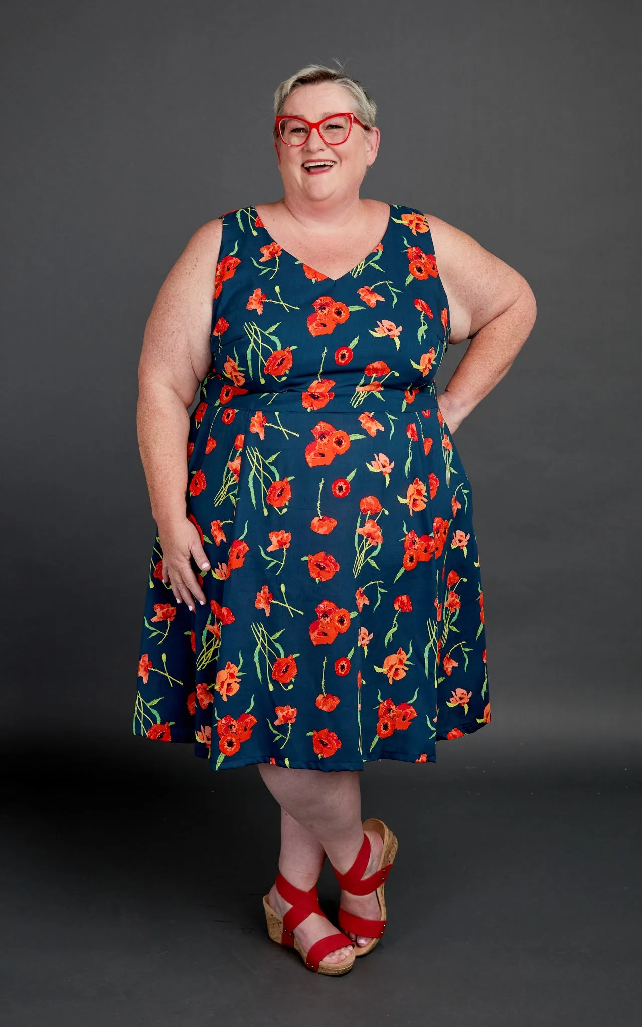 Upton Dress 12-32 printed pattern: Wholesale