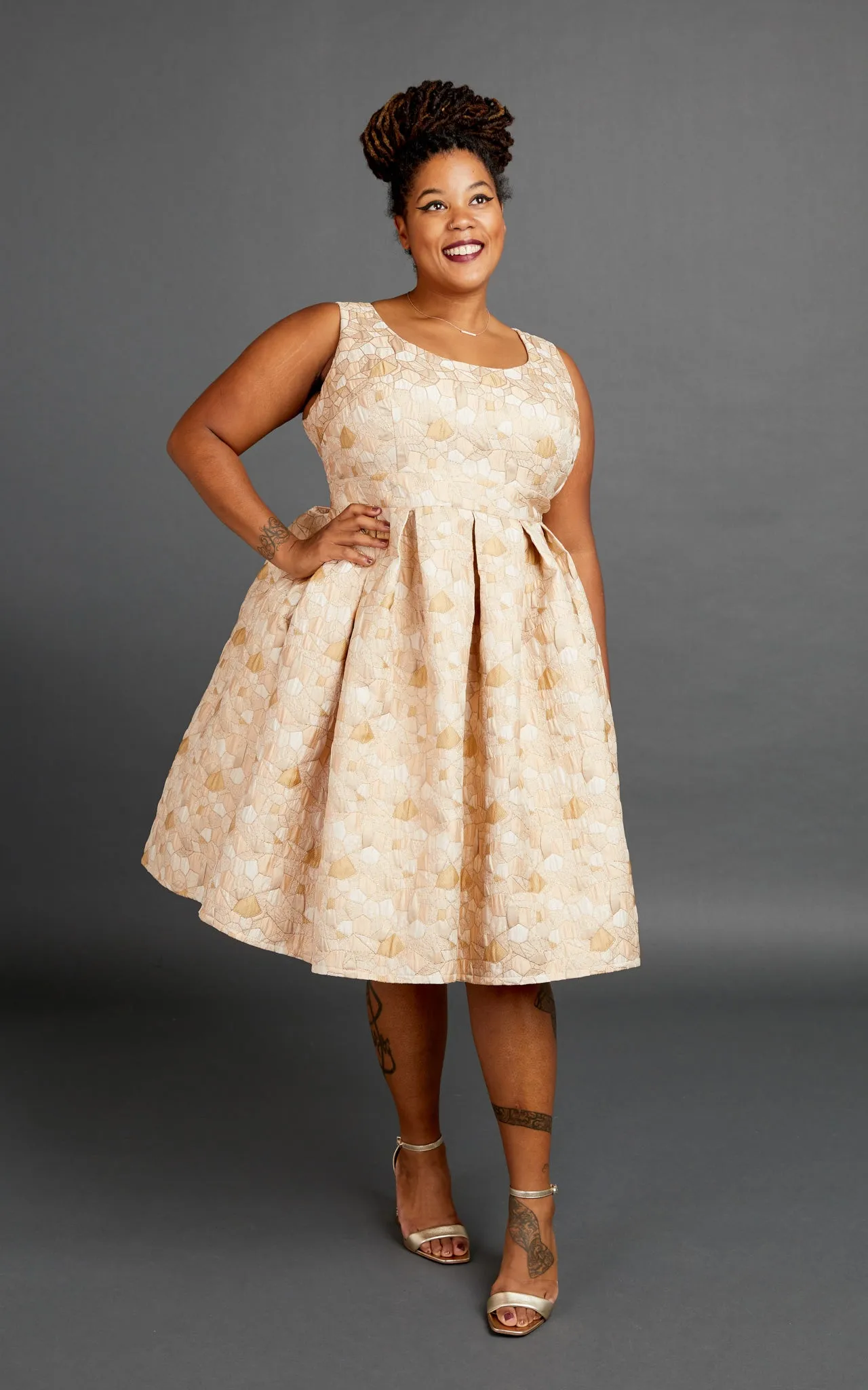 Upton Dress 12-32 printed pattern: Wholesale