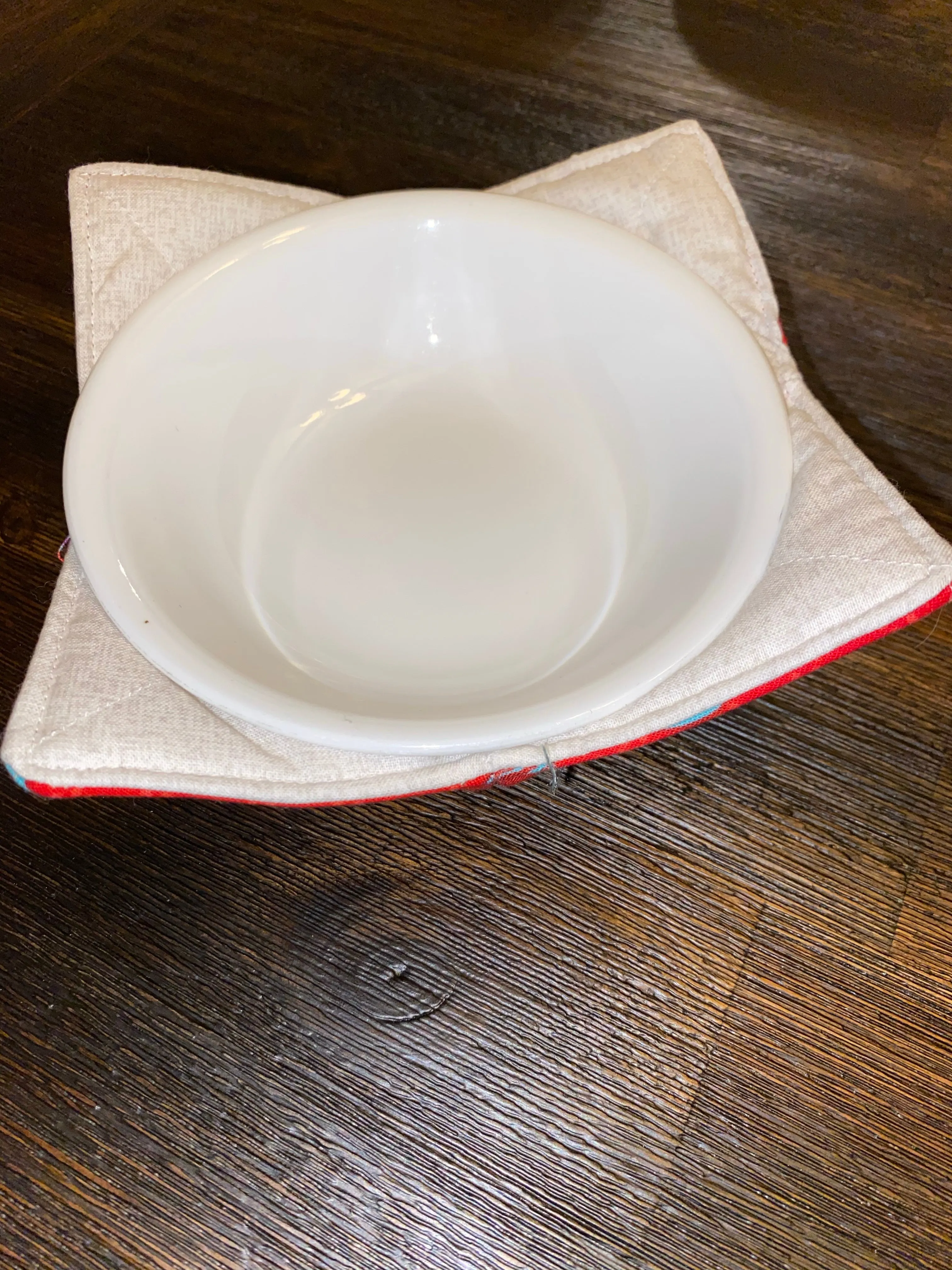 Utensils/ Cream Small (10oz) Bowl Cozy