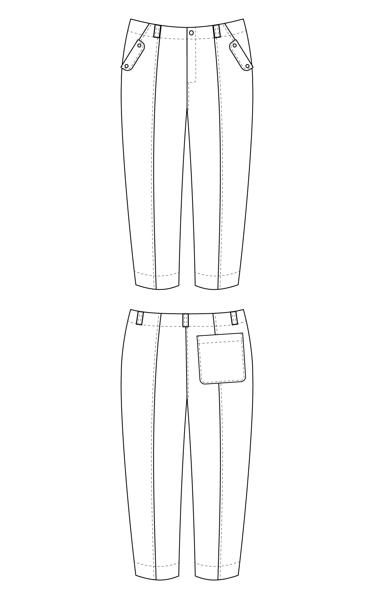 Vinton Pants PDF pattern