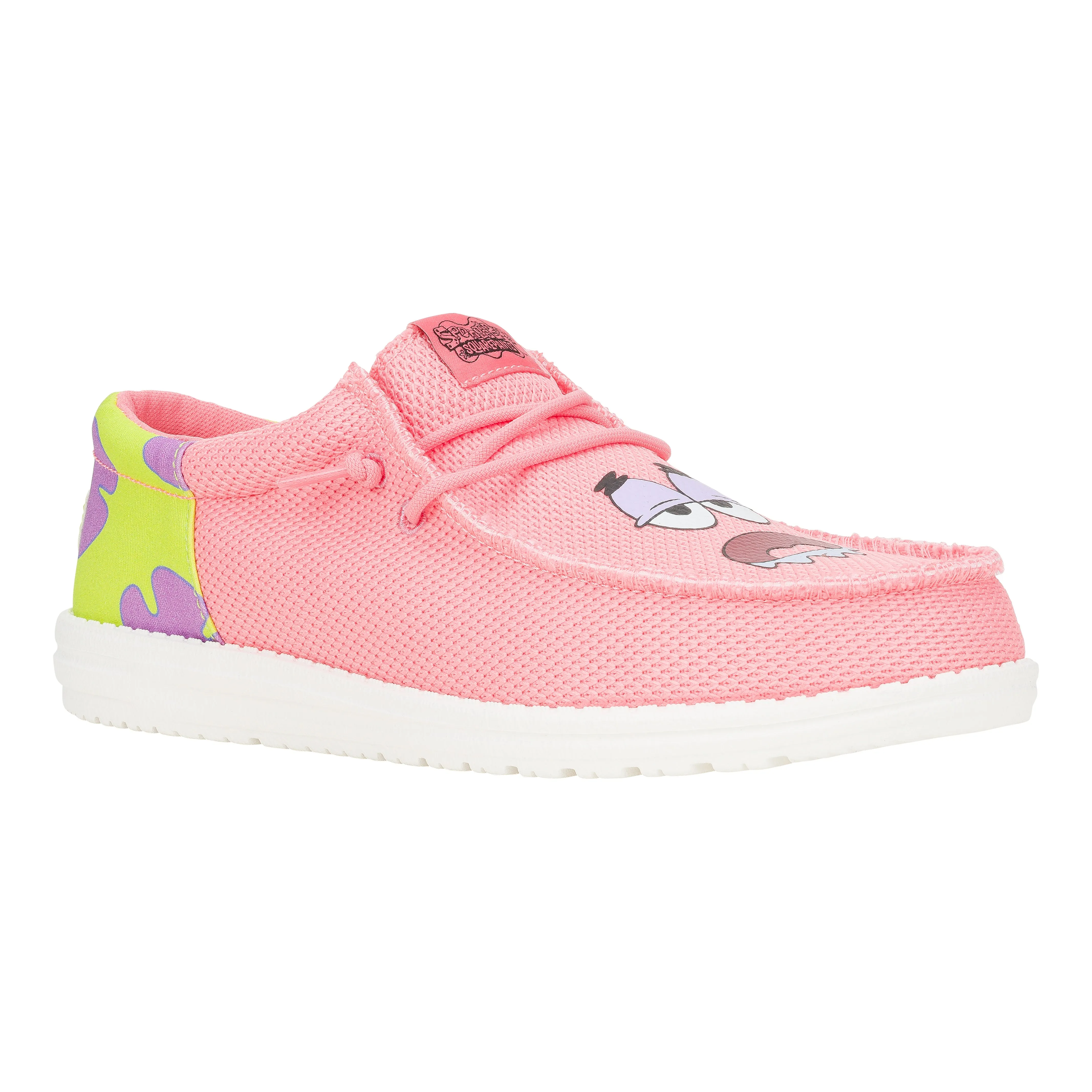 Wally Funk SpongeBob Patrick - Pink/Green