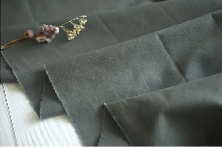 Washing Cotton Fabric, 57" Wide - White, Light Gray, Dark Gray, Charcoal or Black - By the Yard 39520-1
