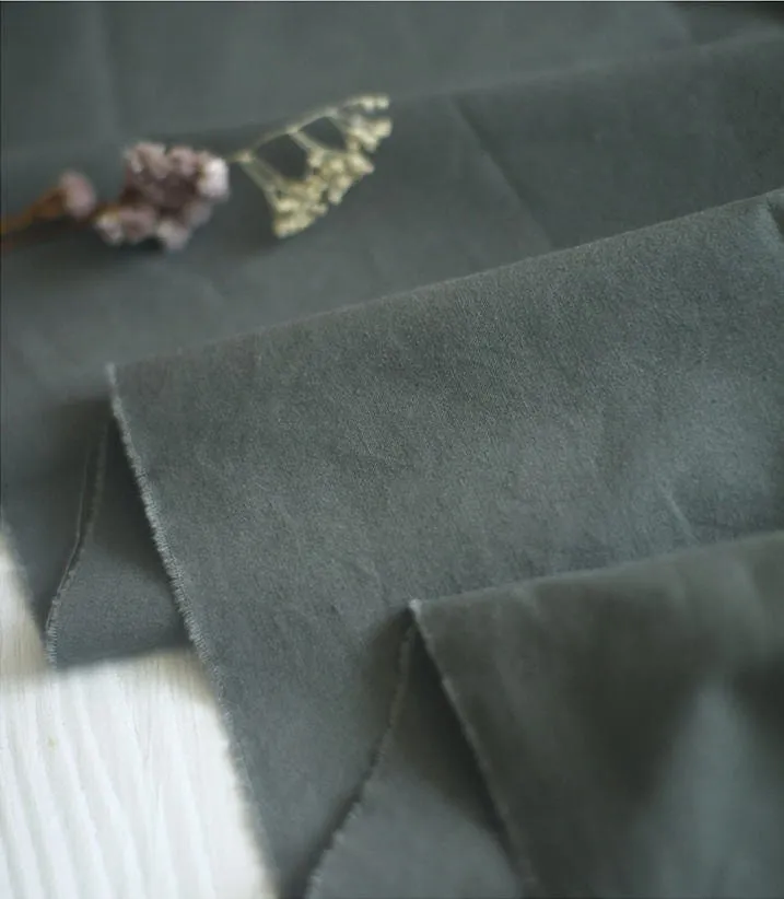 Washing Cotton Fabric, 57" Wide - White, Light Gray, Dark Gray, Charcoal or Black - By the Yard 39520-1