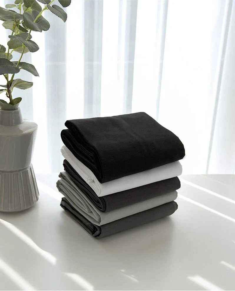 Washing Cotton Fabric, 57" Wide - White, Light Gray, Dark Gray, Charcoal or Black - By the Yard 39520-1