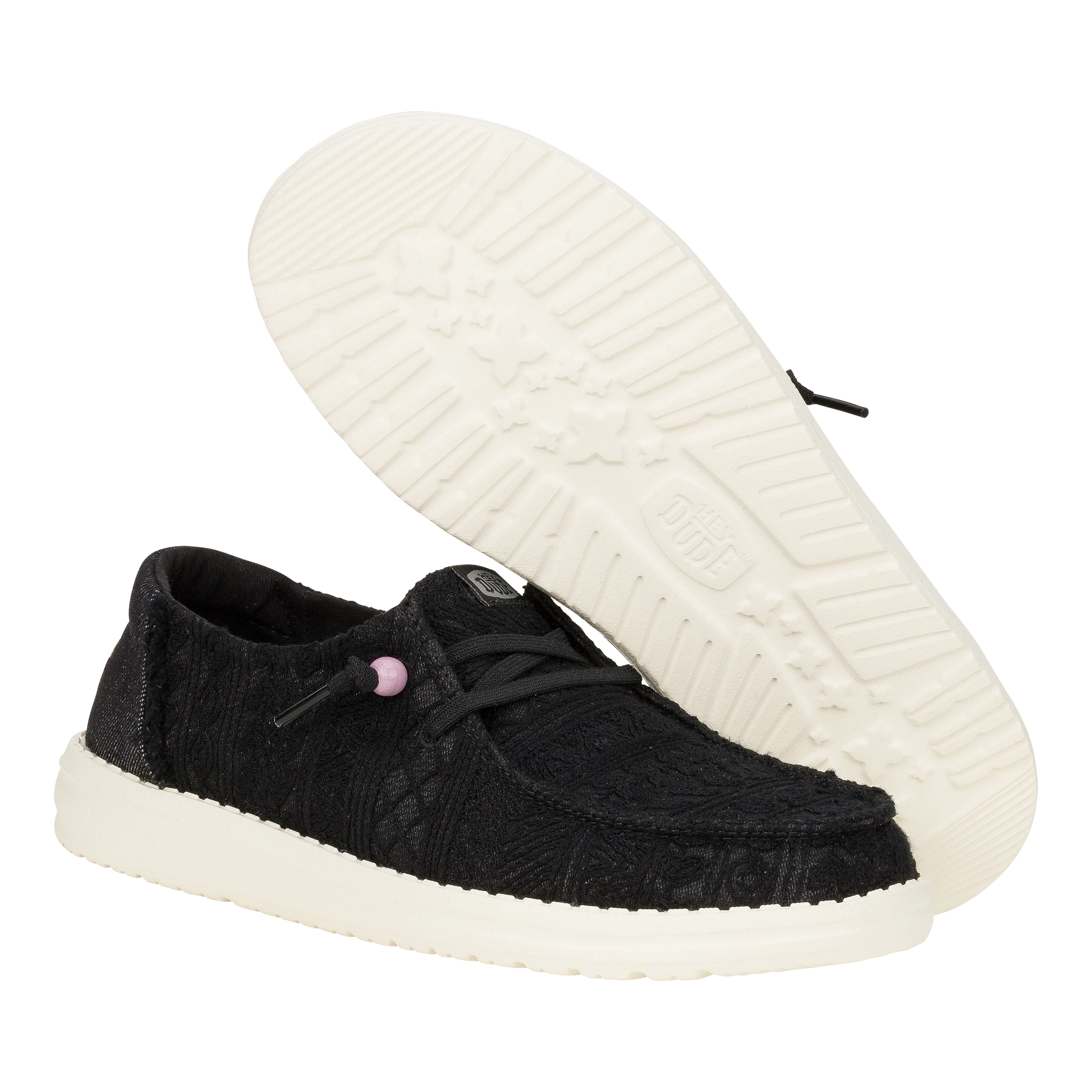 Wendy Crochet Lace - Black