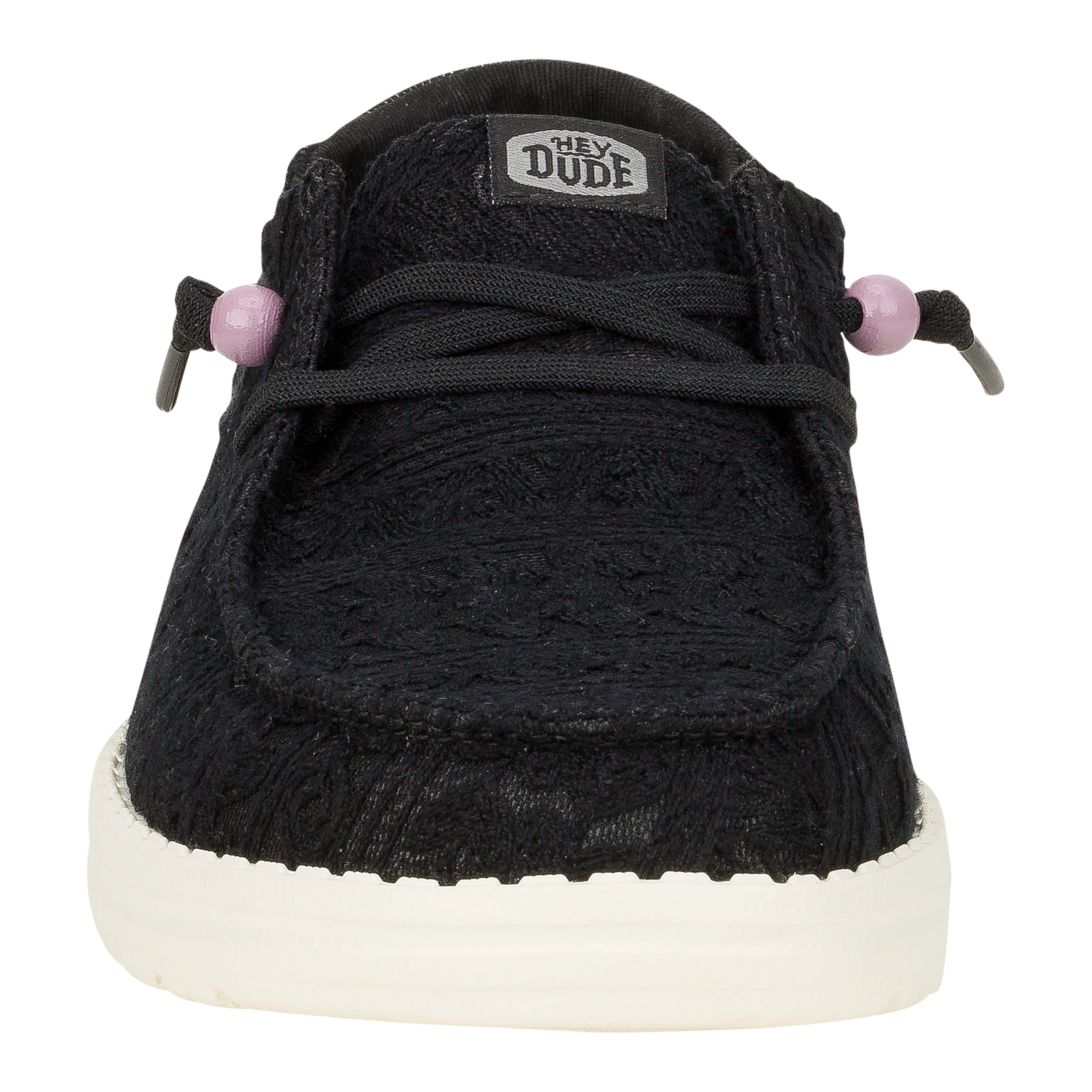 Wendy Crochet Lace - Black