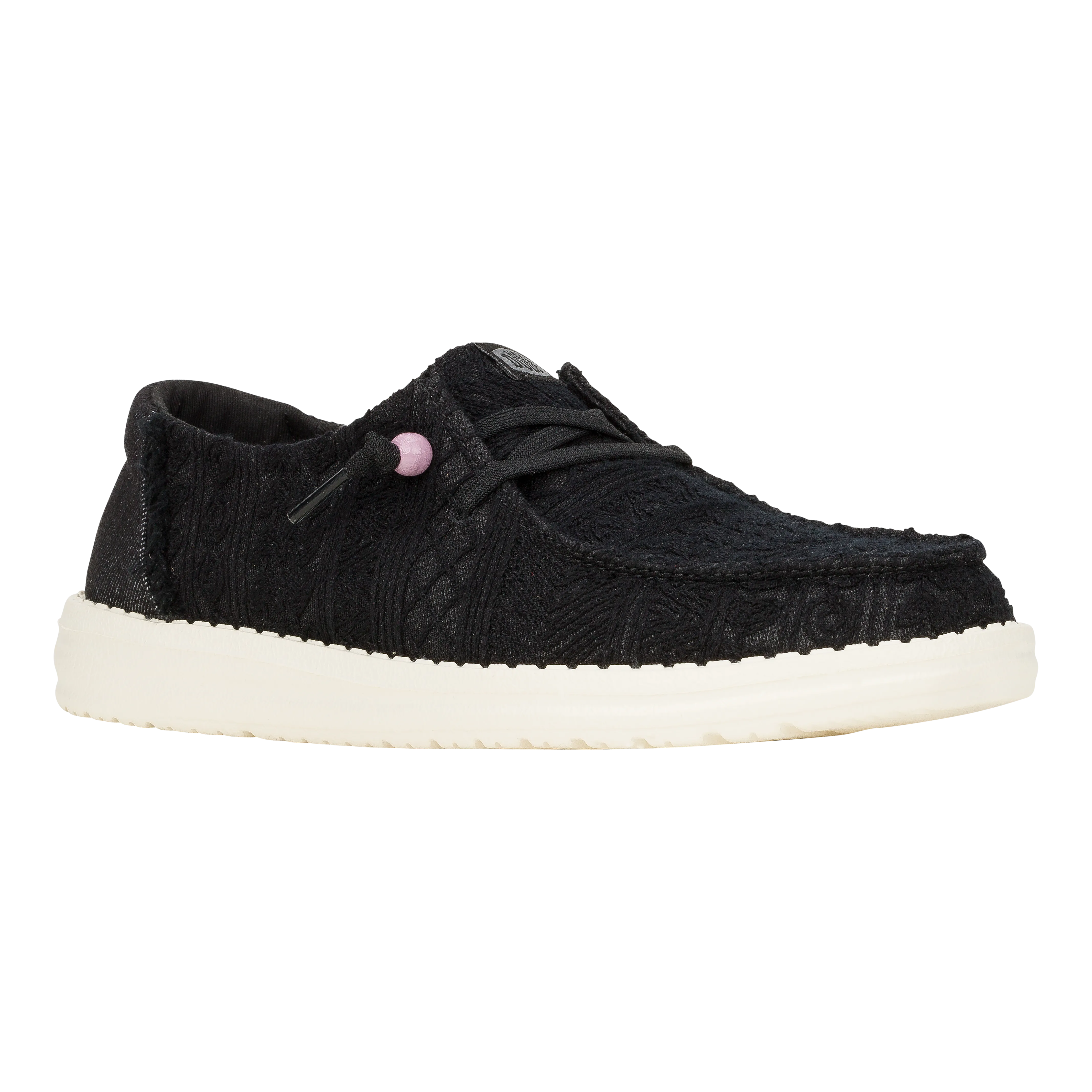 Wendy Crochet Lace - Black