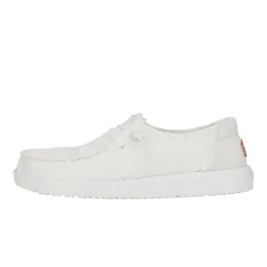 Wendy Crochet Lace - White