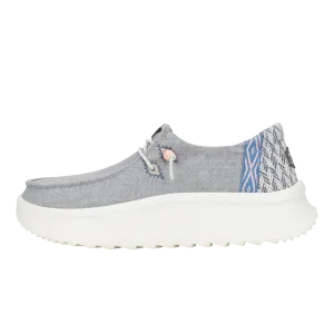 Wendy Peak Chambray Woven - Grey