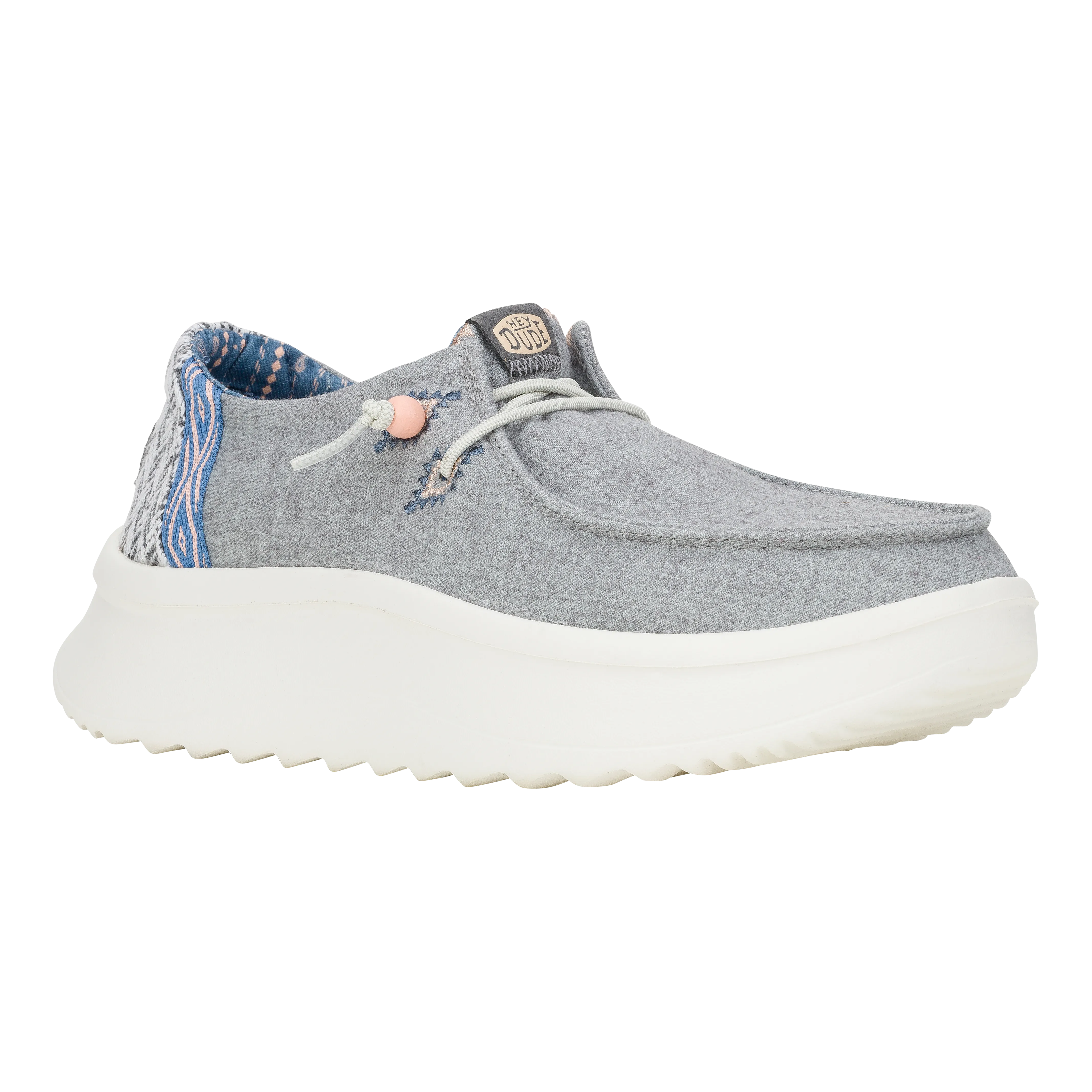 Wendy Peak Chambray Woven - Grey