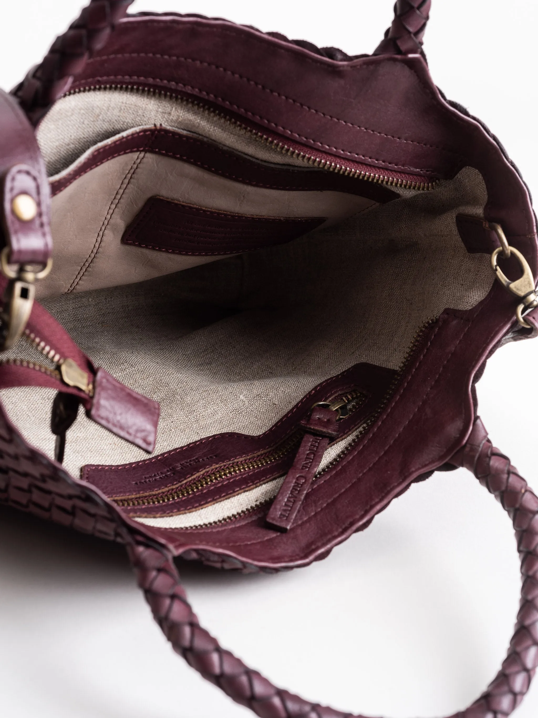 woven crossbody bag